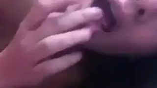 حلم فتاة تركية حلق اللعب في كلا الفتحتين